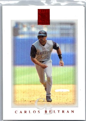 2003 Topps Tribute Contemporary Carlos Beltran Red /225 Kansas City Royals #23 - Image 1 of 2