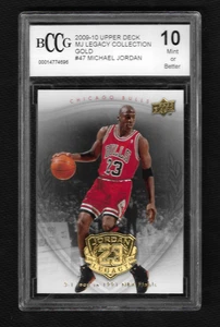 2009-10 Upper Deck MJ Legacy Collection Gold Michael Jordan BCCG 10 #47 - Picture 1 of 2