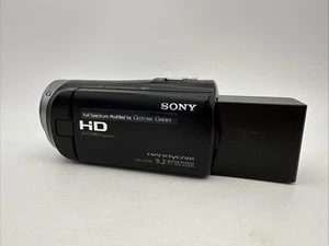 Sony Handycam HDR-CX330 Full HD Camcorder - Full Spectrum Modified GHOST Works! - Picture 1 of 12