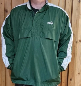90s Vintage 7up Puma Mens Jacket Size Large Embroidered Collab - Bild 1 von 13