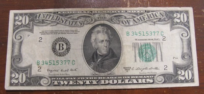 SERIES 1950 C 20$ FEDERAL RESERVE NOTE SMITH AND DILLON - Image 1 of 4