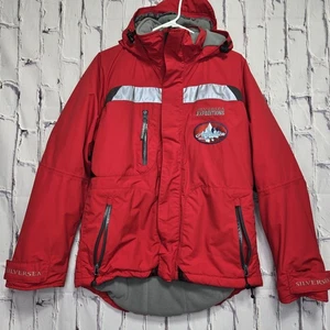 Silversea Parka Traveler Expeditions Antarktis Kapuzenjacke rot Erwachsene Gr. Small - Bild 1 von 11