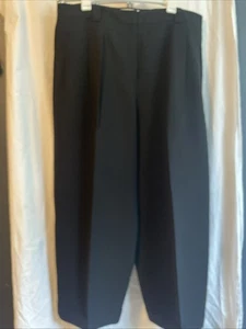 Neu mit Etikett $ 798 Damen schwarz Lafayette 148 NY Kleid/Hose Hose Größe 16 gerade FAB! - Bild 1 von 18
