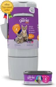 XL+ Pail | Sistema di smaltimento rifiuti lettiera per gatti per controllo odori | Include 1 Jumbo - Foto 1 di 1