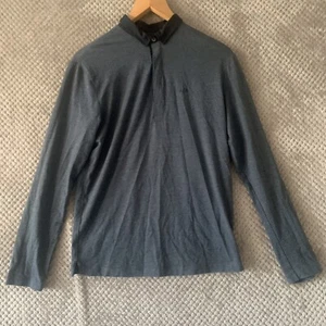 ARMARNI EXCHANCE MENS T-SHIRT SIZE UK SMALL COLLARED LONG SLEEVE - Picture 1 of 13