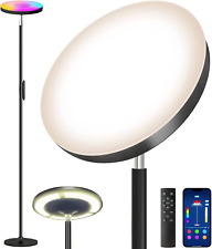 Keepsmile Double Side Lighting Led Floor Lamp with Remote Smart App 36W Black 