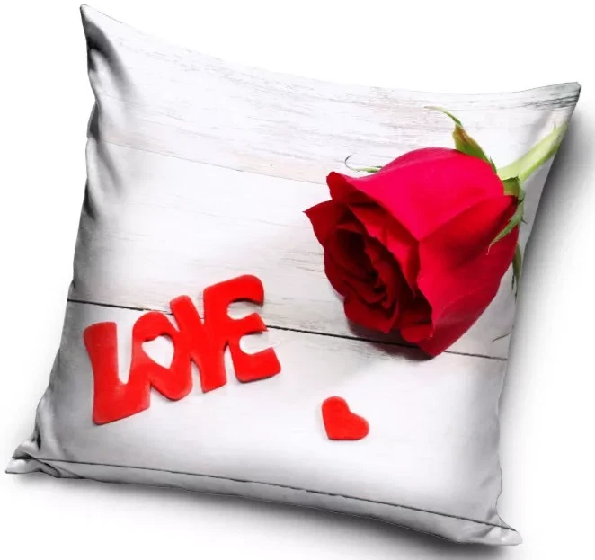 Love Heart Pillowcase Pillow Cover Pillowcase 40x40 CM - Image 1 of 1