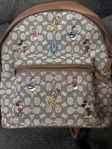 COACH X DISNEY Mickey & Friends Charter Full Size Backpack - Picture 1 of 9