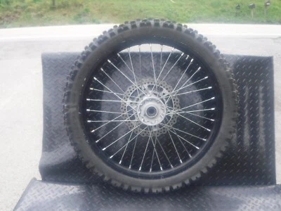 2009 YAMAHA YZ250F 21" EXCEL FRONT WHEEL HUB RIM TIRE YZ450F YZ 250F 02-24 - Image 1 of 4