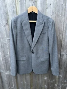 All Saints Arlow Blazer Mens’s Grey Size M / 38 Single Button Formal Jacket New  - Picture 1 of 10