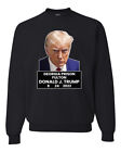 Trump Not Guilty Mugshot Georgia offizielles Unisex-Sweatshirt mit Rundhalsausschnitt