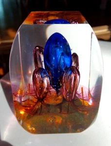 LIMITED 48/150 Caithness Scotland Quadrophonic Glass Paperweight - REDUCED ! - Picture 1 of 12