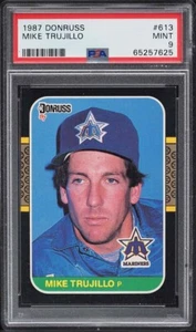 1987 DONRUSS MIKE TRUJILLO #613 PSA 9 - Picture 1 of 2