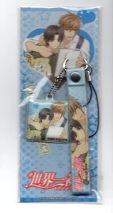 keychain strap Sekai Ichi Hatsukoi Sekaiichi anime Kisa Shouta Yukina Kou - Picture 1 of 8