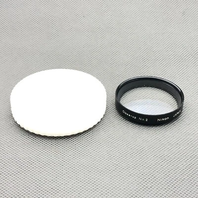 Vintage Nikon Close-up  No.2 52mm  filter genuine with CP-4 case Original - Image 1 of 4