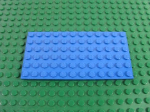 LEGO Blue Plate 1974 6 x 12 base de coche 'Pat Pen' grúa con coche 710 #3028 - Imagen 1 de 3