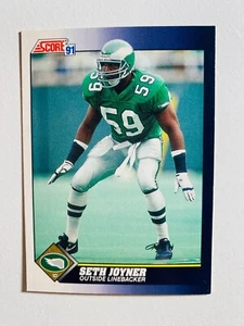 1991 SCORE #460 SETH JOYNER NM-MT NFL FOOTBALL CARD - Picture 1 of 2