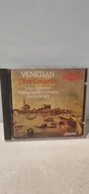 CONCERTOS OBOÉ VENEZIANO -John Anderson - Albinoni, Vivaldi etc - CD NIMBUS 1989 - Imagem 1 de 4