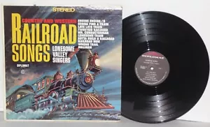 LONESOME VALLEY SINGERS Railroad Songs LP Country & Western Diplomat DS2621 - Imagen 1 de 3