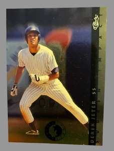 Tarjeta de impacto repentino de béisbol 1993 Classic Games Derek Jeter MLB #SI 3 Yankees Salón de la fama - Imagen 1 de 8