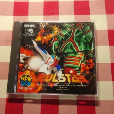 Pulstar NeoGeo CD NCD SNK Used Japan Shooter Boxed Tested Working Video Game - Image 1 of 2