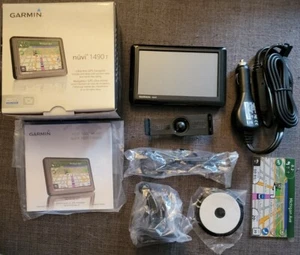 Garmin nuvi 1490t - 5” Widescreen Bluetooth Portable GPS Navigator  - Picture 1 of 11