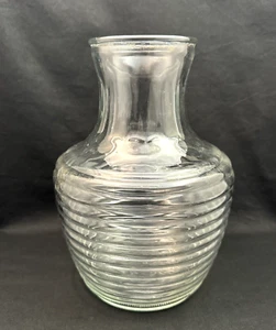 Anchor Hocking Round Beehive Refrigerator Juice Bottle No Lid 8.5" Tall - Picture 1 of 4
