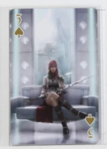 Spade five (Final Fantasy XIII) - Final Fantasy Playing Card - Picture 1 of 3