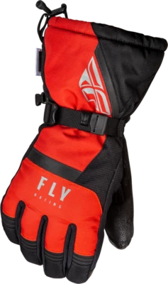 Fly Racing Cascade Gloves Adult Cold Weather Snowmobile Snow Bike Snowboard Ski - Image 1 of 3