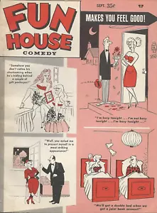Humorama Fun House Comedy September 1966 Bill Ward Bill Wenzel Bettie Page - Imagen 1 de 2