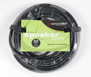 Accu-Cable SK-5012 50 Foot 12 Gauge Locking Speaker Cable w/Tie Wrap ADJ - Picture 1 of 2