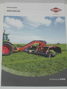 KUHN MERGE MAXX 950 Bandschwader Prospekt von 10/2017 ( 9454 ) - Bild 1 von 1