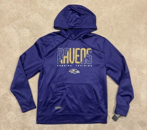 BALTIMORE RAVENS Mens NFL Team Apparel - Combine Training Hoodie SIZE L NWT - Picture 1 of 8
