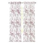 ACHIM Misty 52 in. W x 63 in. L Polyester Light Filtering Curtain Panel in Blush