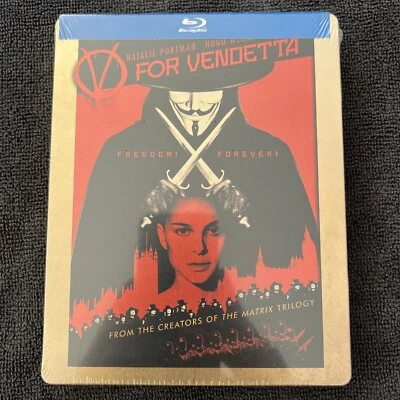 V For Vendetta (Blu-ray Disc, 2013) Best Buy Exclusive Steelbook - Image 1 of 2