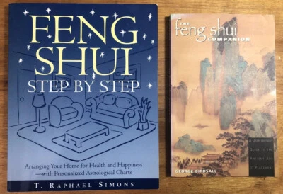 Feng Shui & Feng Shui Companion: Art Of Placement. Step by Step- Lot Of 2 Books Foto 1 de 4