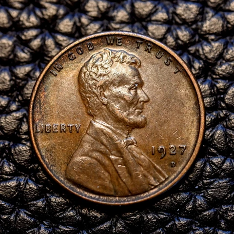 (ITM-4986) 1927-D LINCOLN CENT ~ AU+ Condition ~ SHIPS FREE! Cover