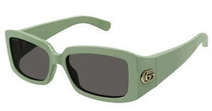 Authentic Gucci Sunglasses GG1403S 004 Sage Green Full Rim Grey Gradient 54mm - Picture 1 of 3