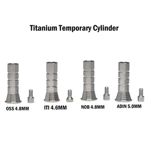 Dental Temporary Cylinder Fits Hiossen/Nobel/Adin/ITI Multi-unit Abutments - Picture 1 of 18
