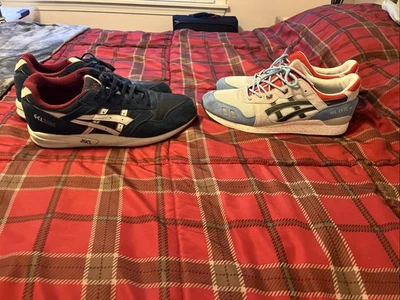 ASICS Talla 14 Duo Pack Gel Lyte & Gel Saga Foto 1 de 4