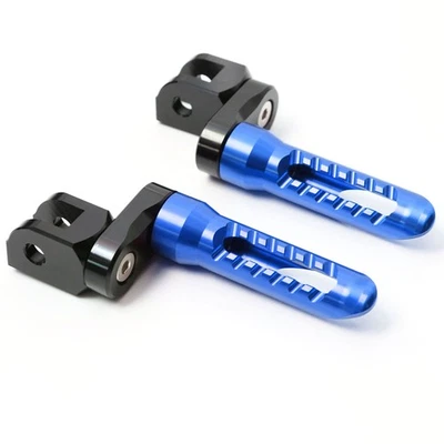 BOB 1 inch Extended Front Foot Pegs Blue For Yamaha FZ6R /Raven 09-17 16 15 14 - Imagem 1 de 4