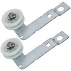 2 Pack Dryer Idler Pulley With Bracket Assembly Per Amana Ned Ngd Yned Series