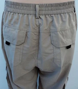 Herren Schlupf-, Cargo, Caprihose mit Knopf und Reißverschluss M bis 5XL - Picture 1 of 3