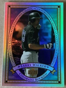 LARRY WALKER HOF 2000 OBERDECK COOPERSTOWN ANRUFKARTE #CC8 NM-MT Zustand - Bild 1 von 2