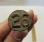 26 DATED NAIL - RAILROAD / TELEPHONE POLE / Date / Number on Head of Nail - #331