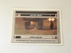 Decipher Inc - Star Wars "TATOOINE: JAWA CAMP" 1995 CCG Trading Card - White - Picture 1 of 2