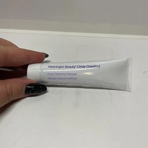 Meaningful Beauty Cindy Crawford Deep Cleansing Masque .75 oz 20 mL Skincare - Picture 1 of 5