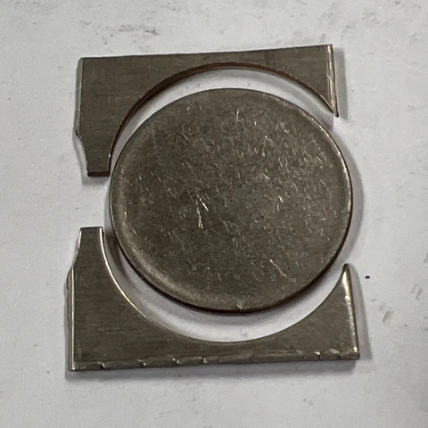 Clad US Washington Quarter Blank & Webbing Planchet Mint Error  25 Cents Lot Q2 Cover
