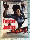 Go Ayano and Kazuya Shiraishi autographed TWISTED JUSTICE Poster 21" x 14.5"