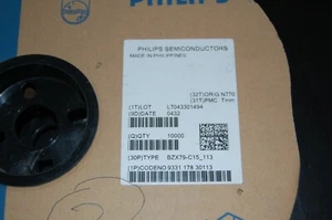 25x BZX79-C15_113 Zener Diode 15 V 400 mW ±5% Through Hole ALF2 - Picture 1 of 1